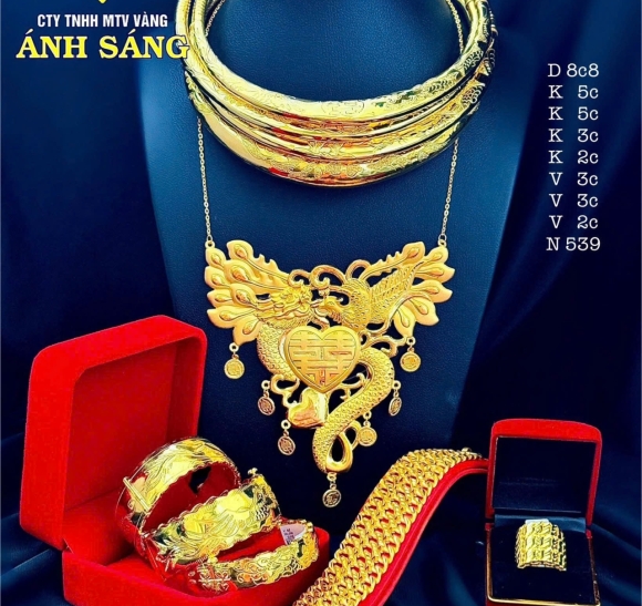 Bộ Trang Sức Cưới ASC115