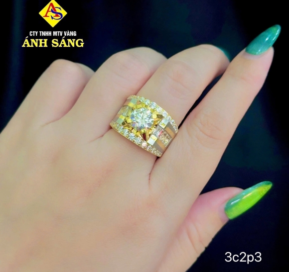 NHẪN XOÀN ĐÚC NAM ASJ323